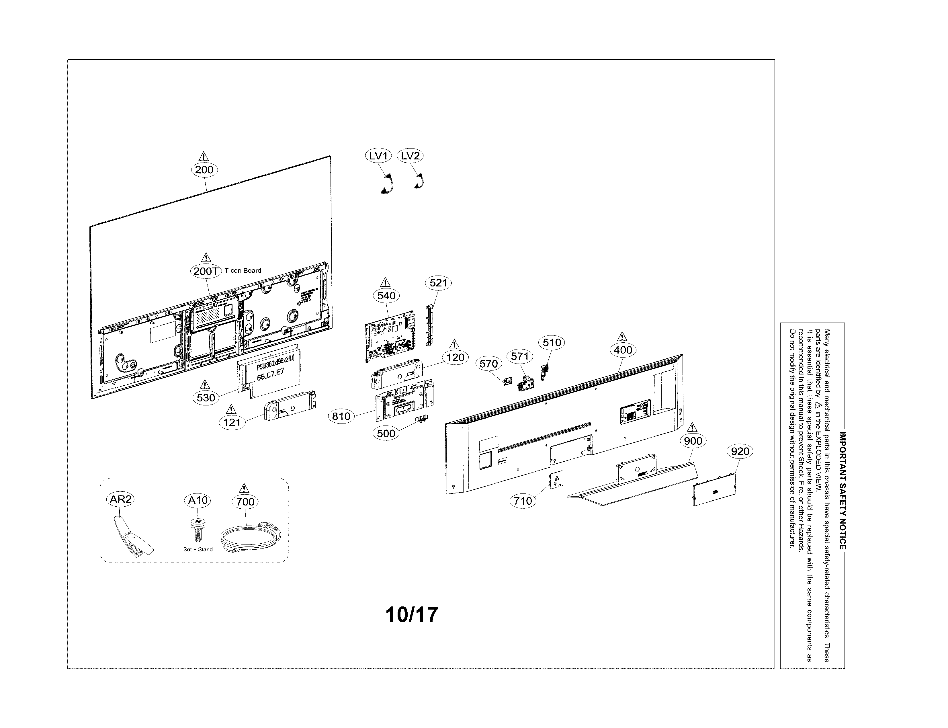 EXPLODED VIEW PARTS