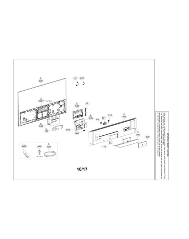 Exploded view parts