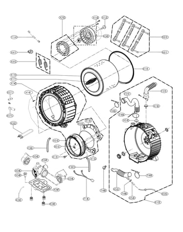 Drum and tub parts