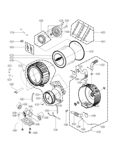 Drum and tub parts