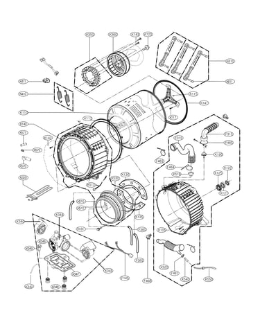 Drum and tub parts