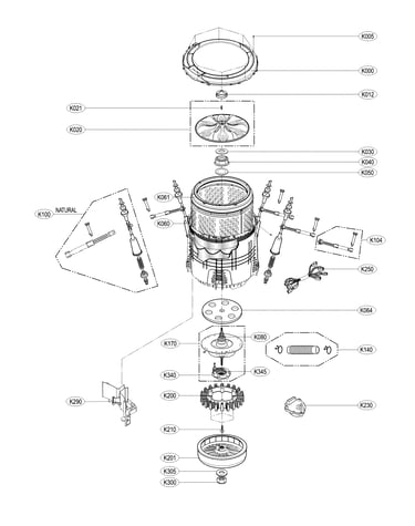 Tub parts