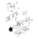 Kenmore 79551832412 machine compartment diagram