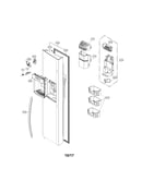 Freezer door parts