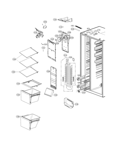 Freezer parts