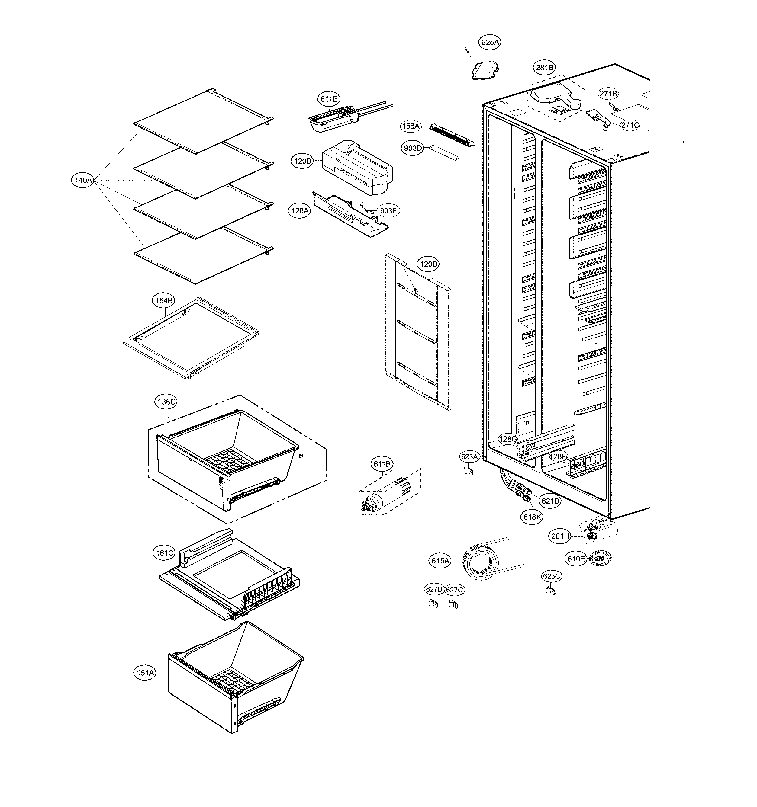 REFRIGERATOR PARTS