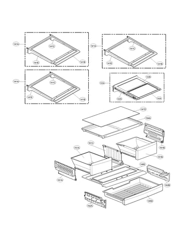 Refrigerator parts