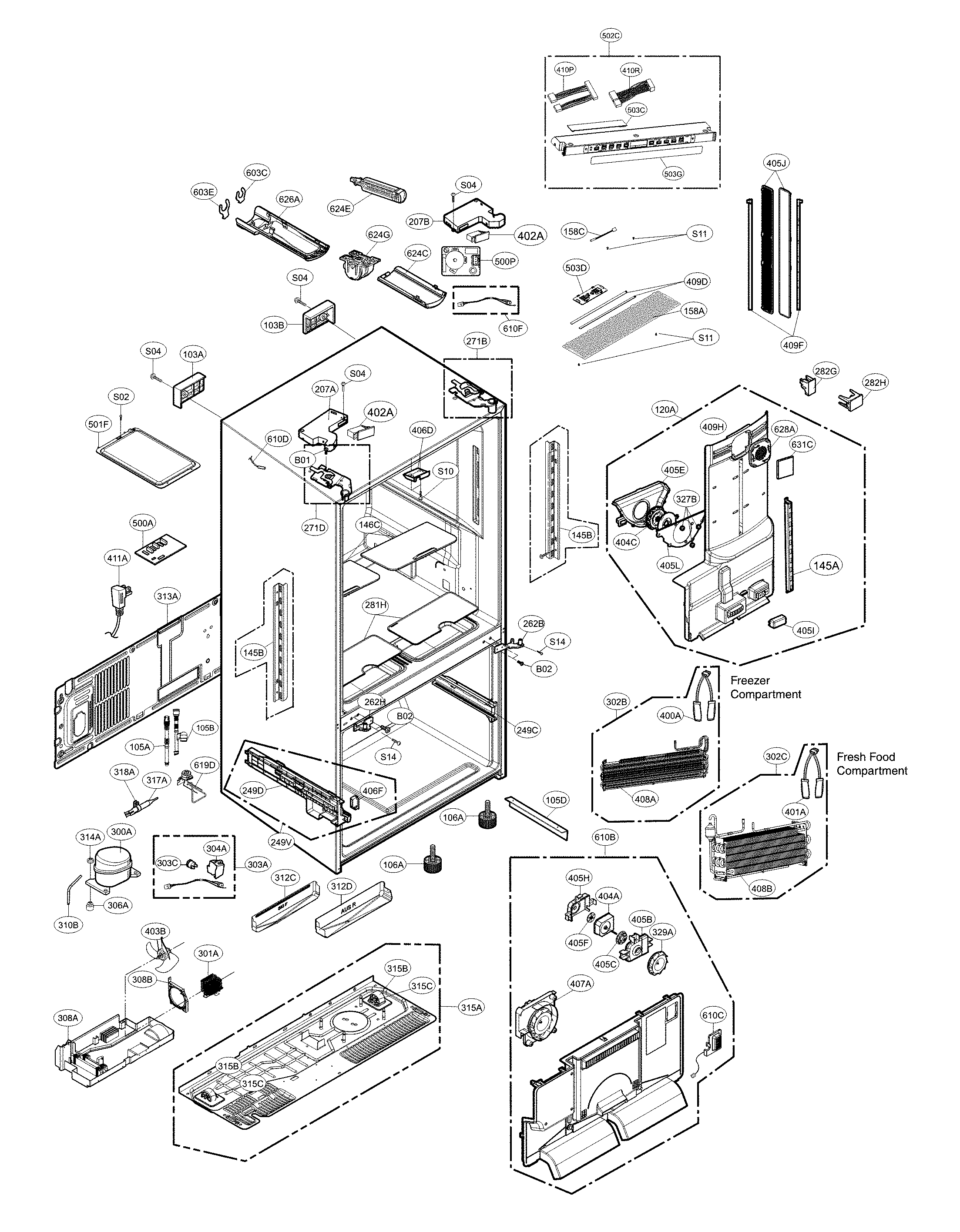 Case parts