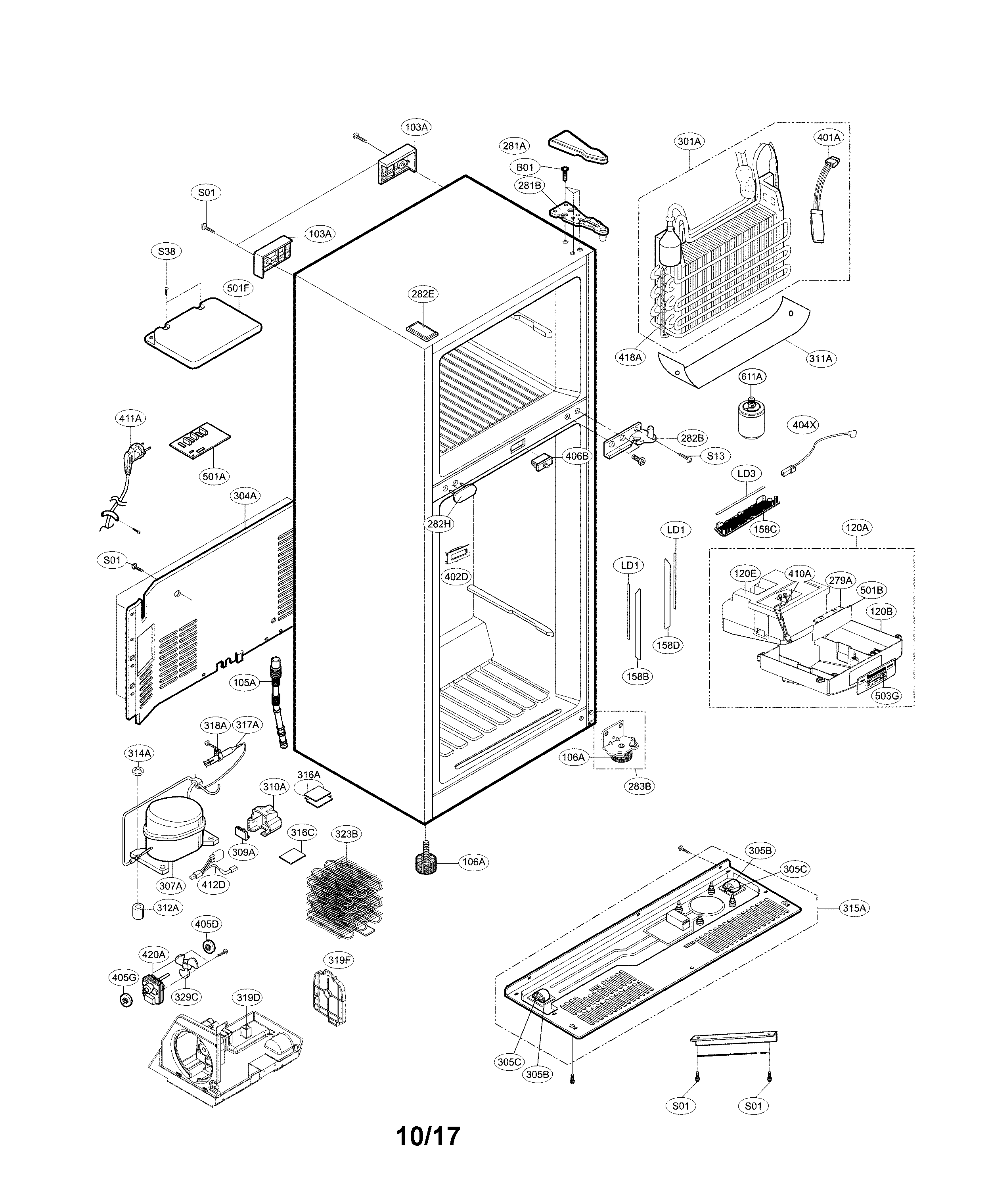 Case parts