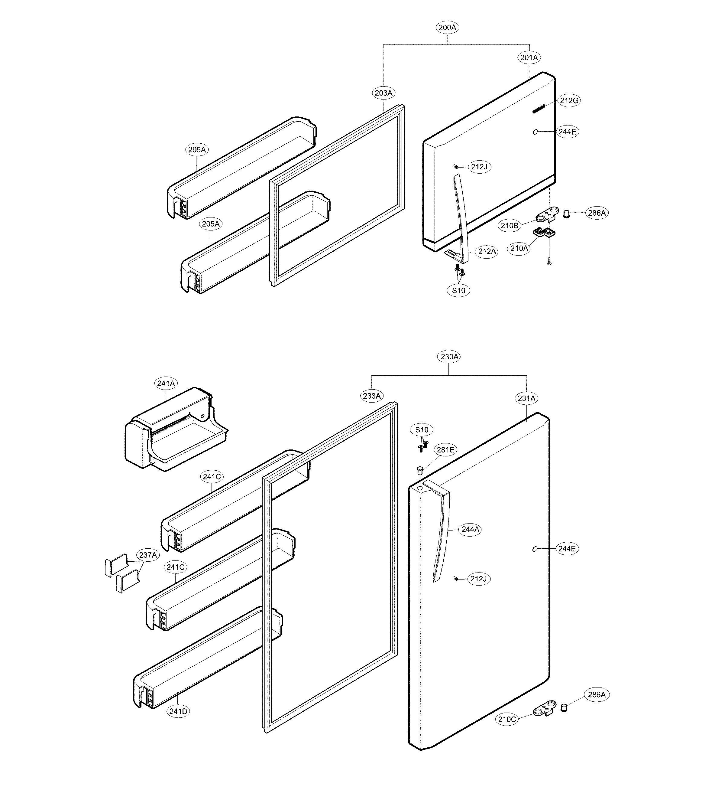 Door parts