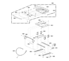 LG LRG3085ST/00 drawer parts diagram