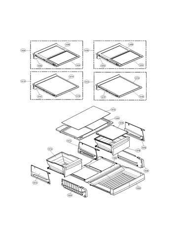 Refrigerator parts