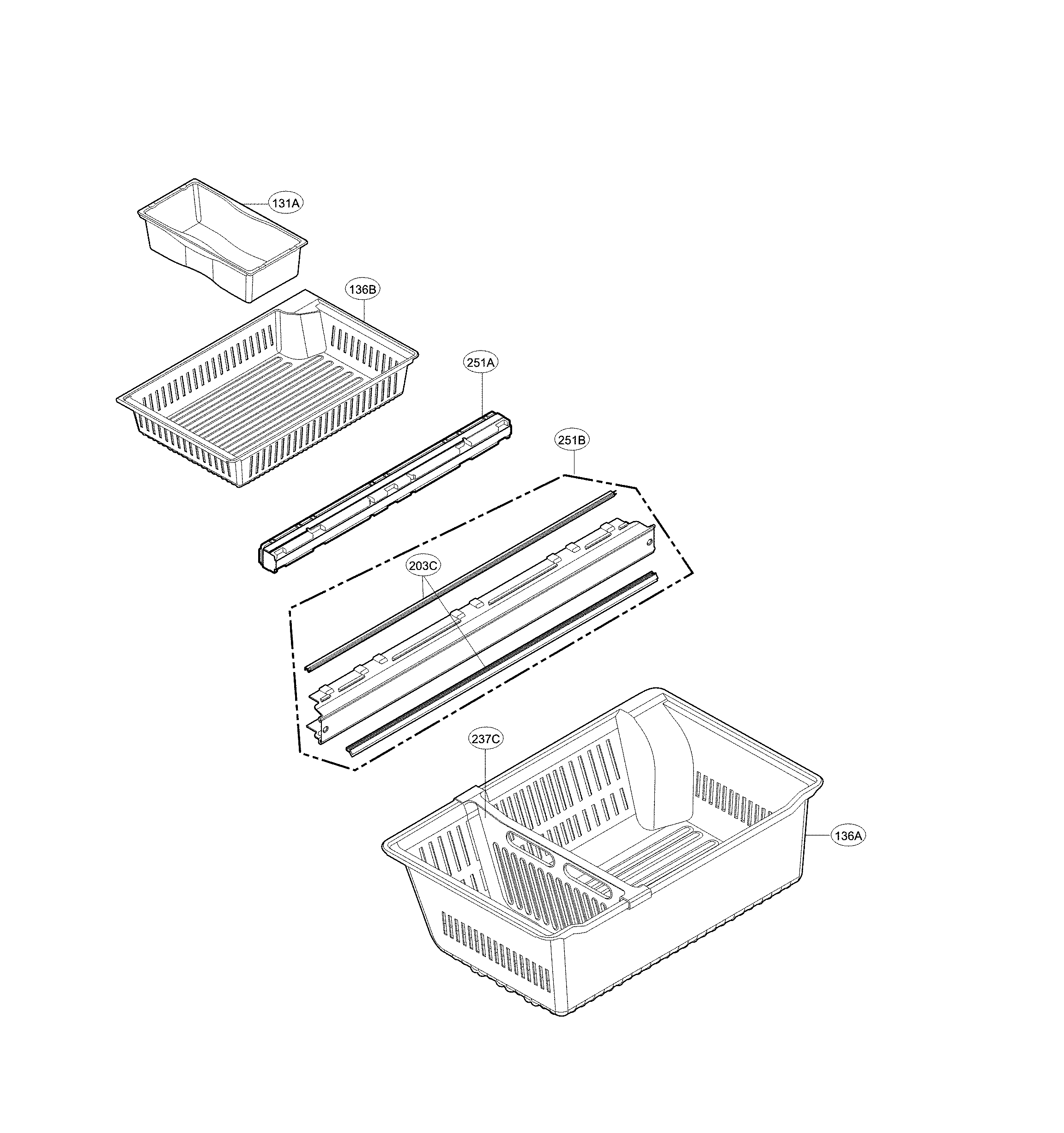 Freezer parts