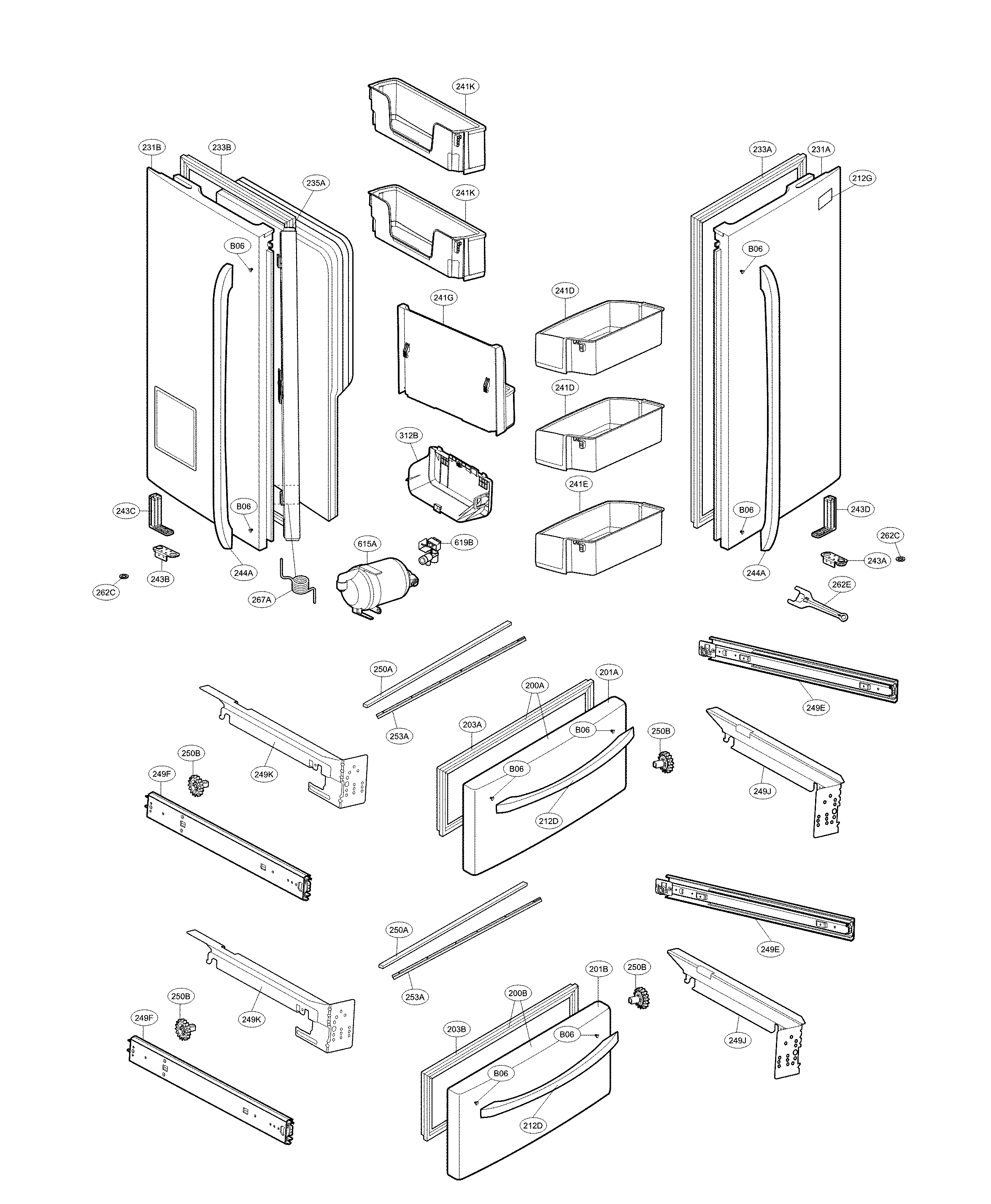 Door parts