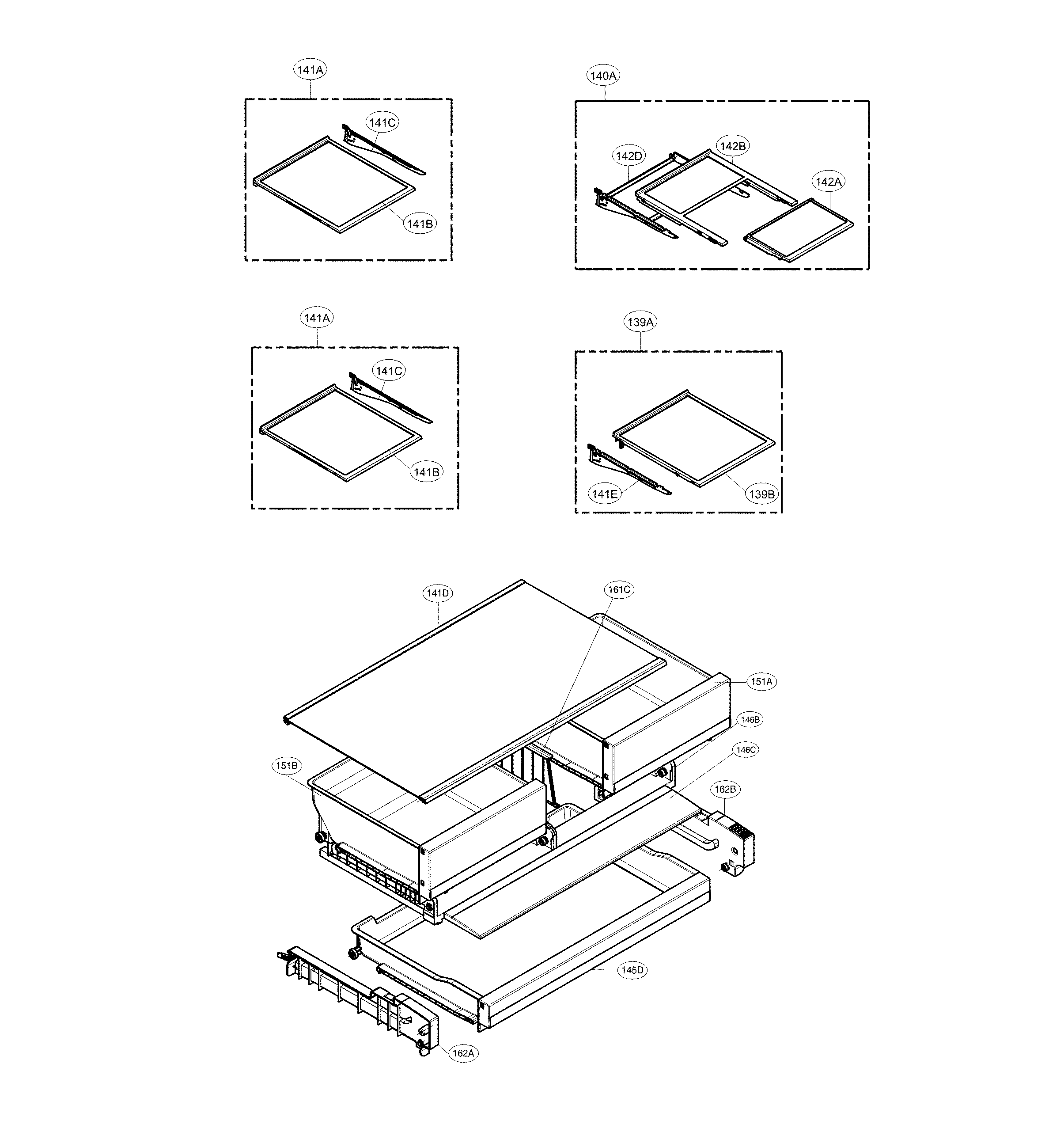 Refrigerator parts
