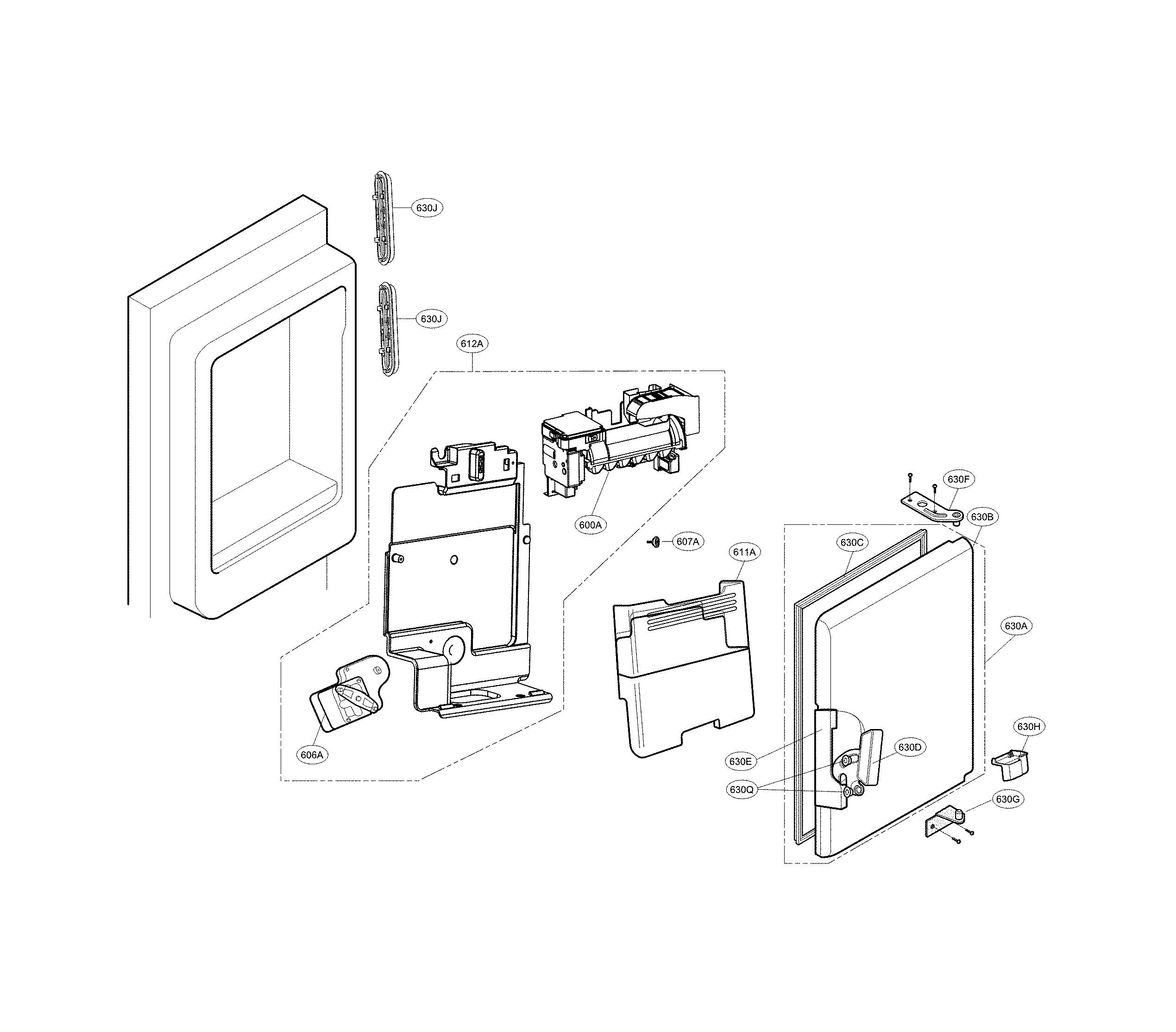 Ice maker parts