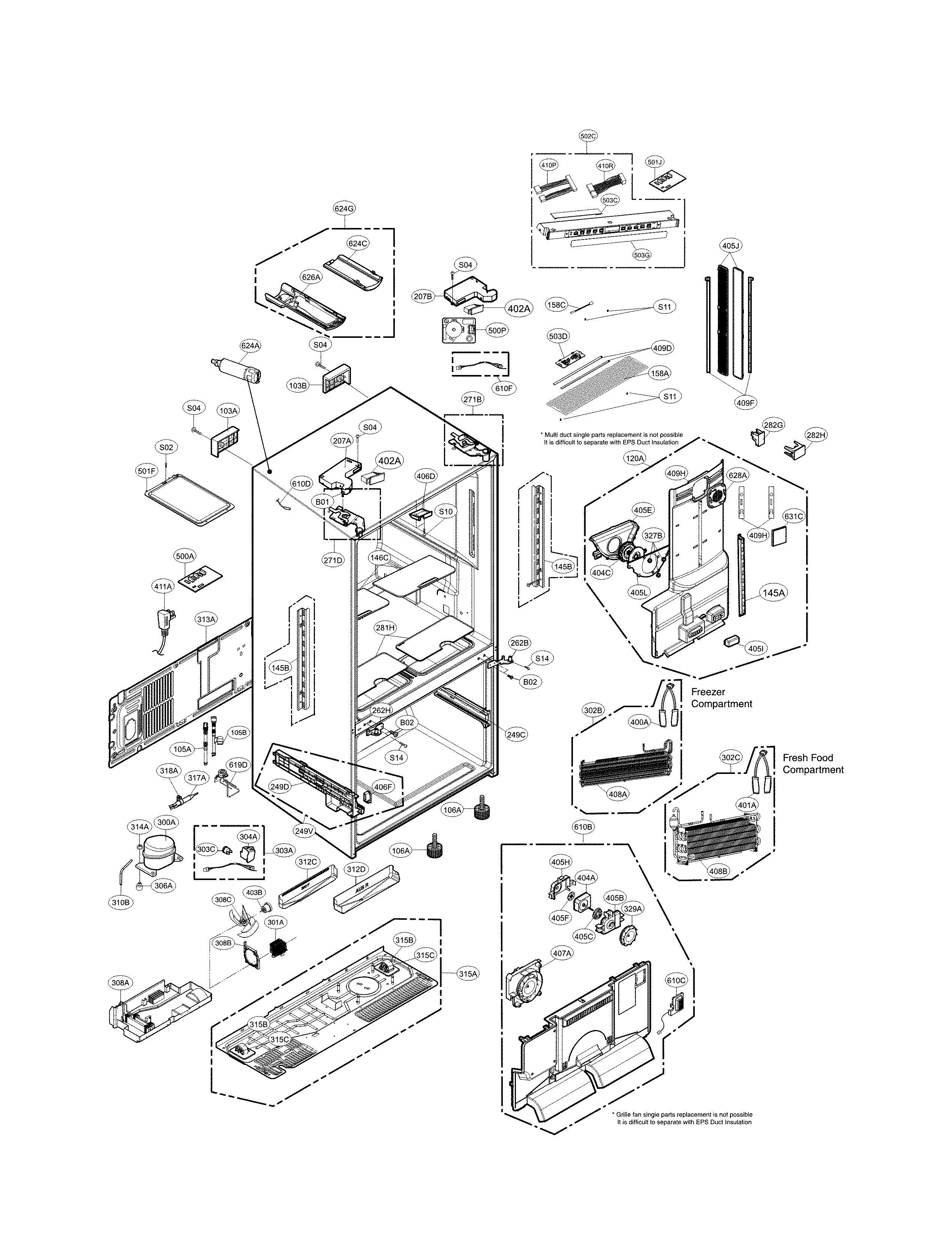 Case parts