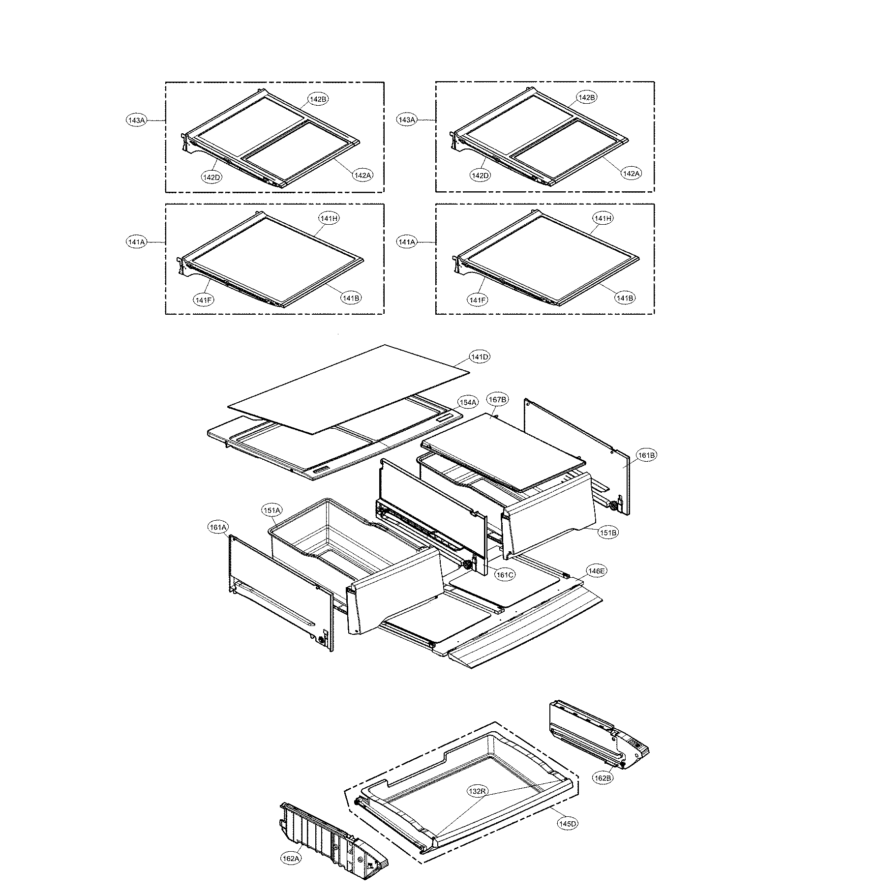 Refrigerator parts