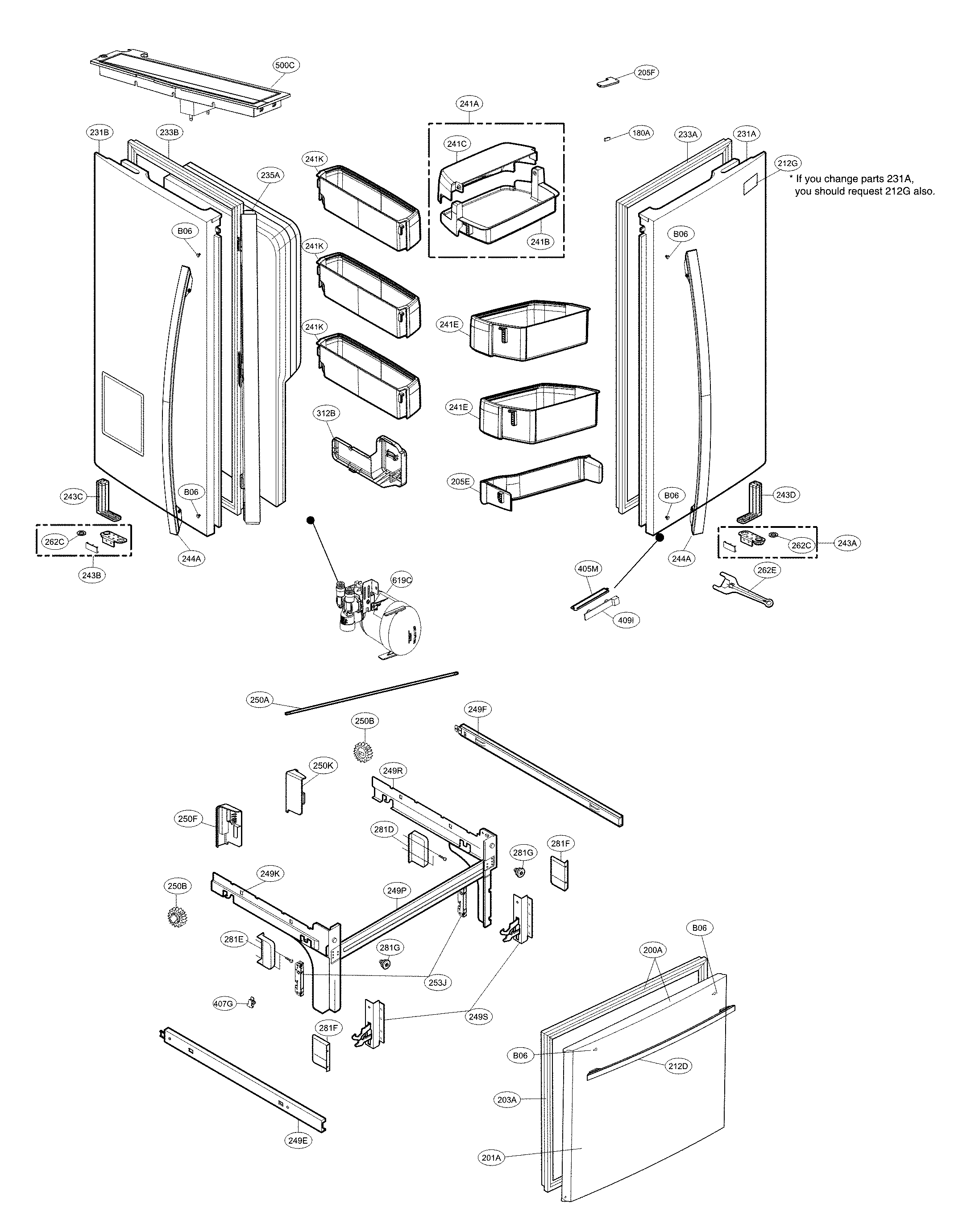 Door parts