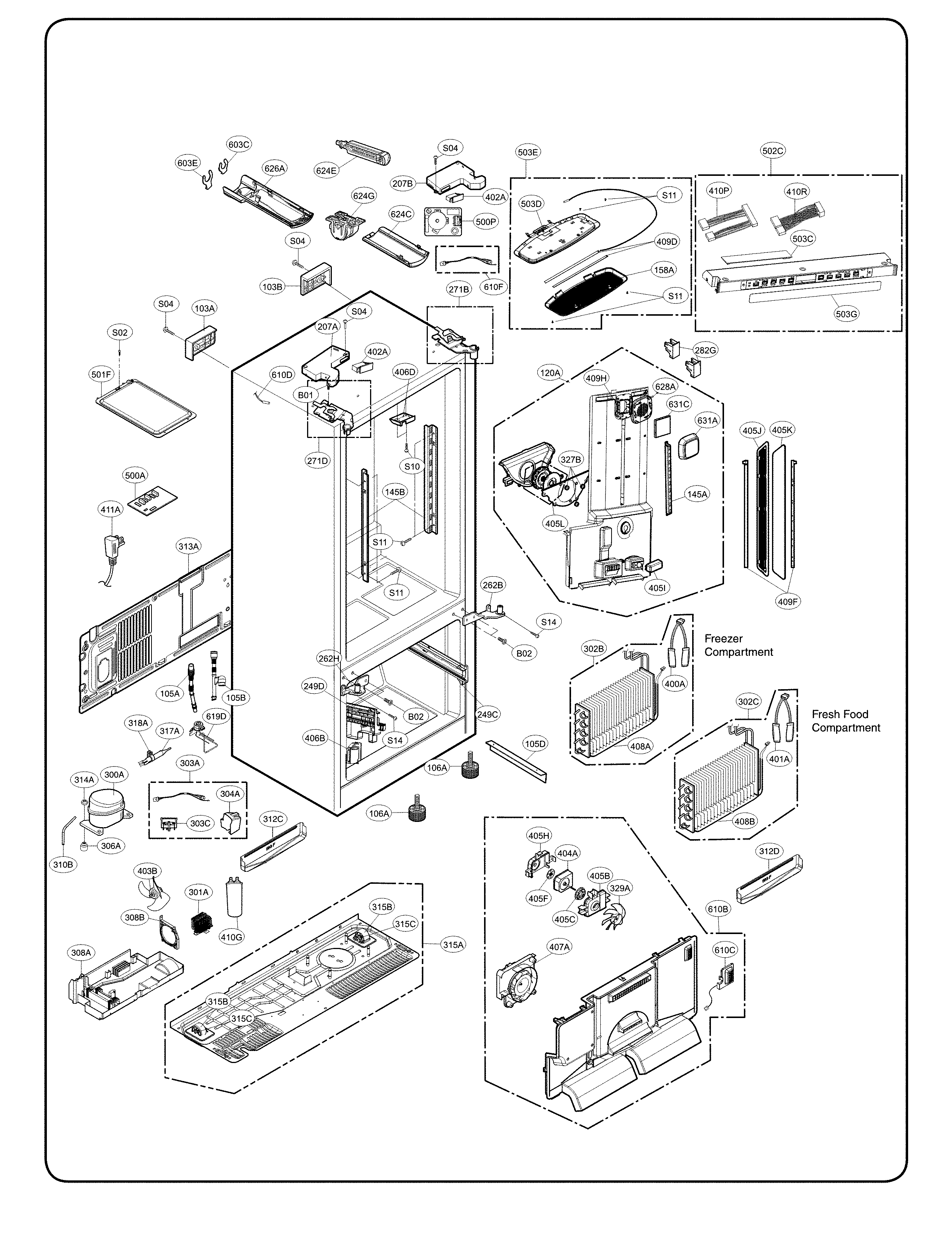 Case parts
