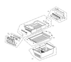 Kenmore 79579993511 freezer parts diagram