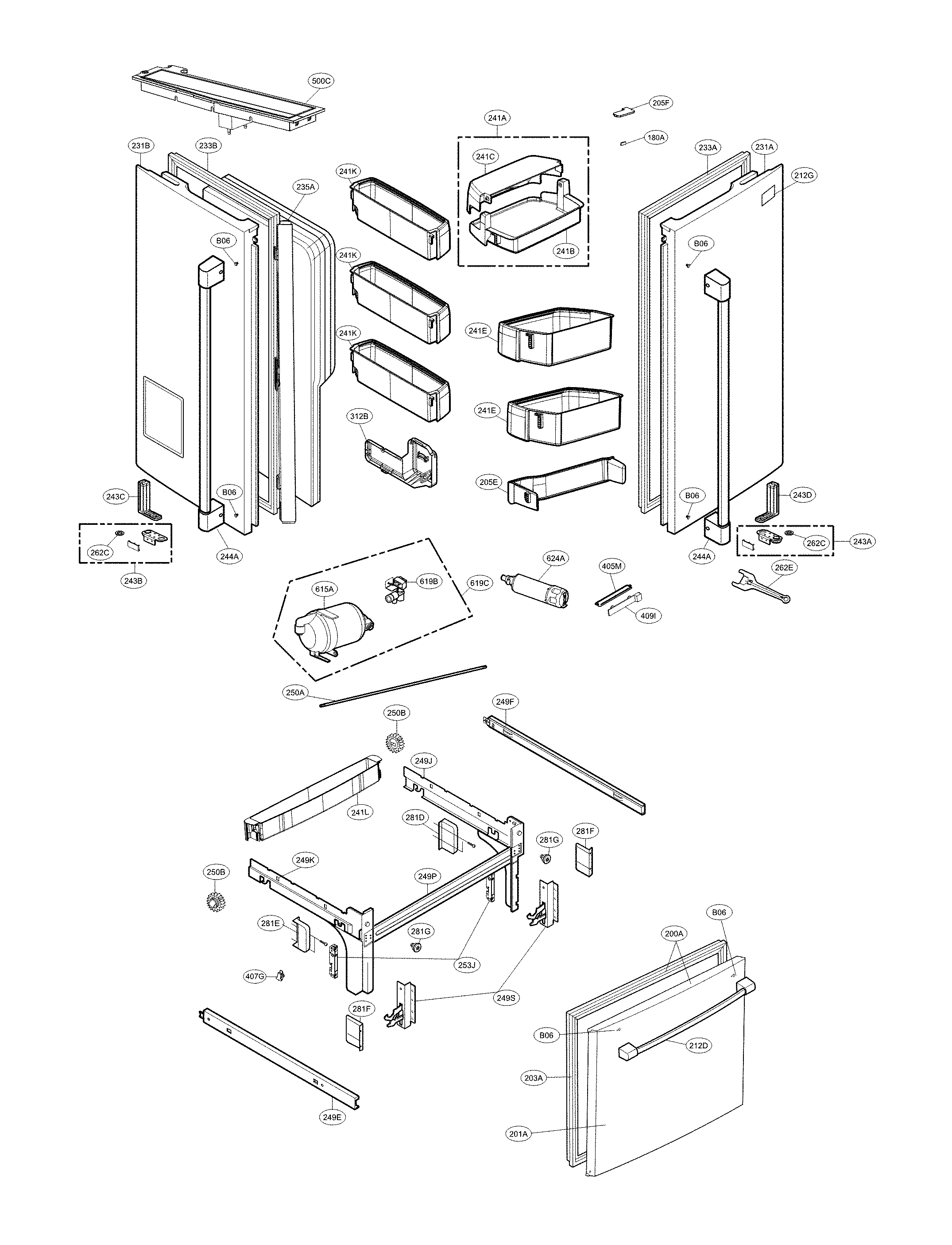 Door parts