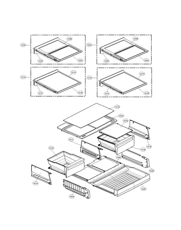 Refrigerator parts