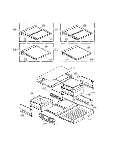 Refrigerator parts