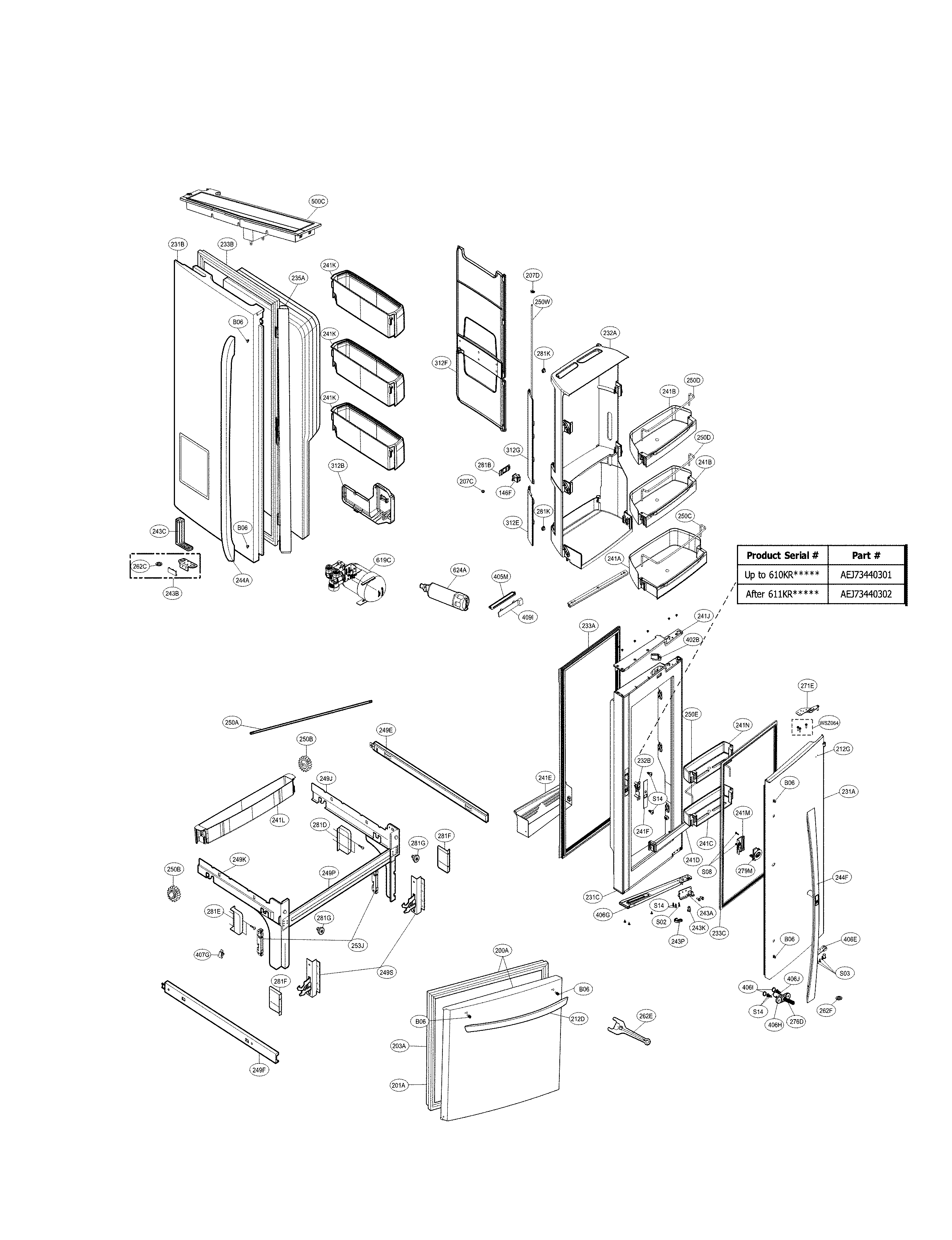 Door parts