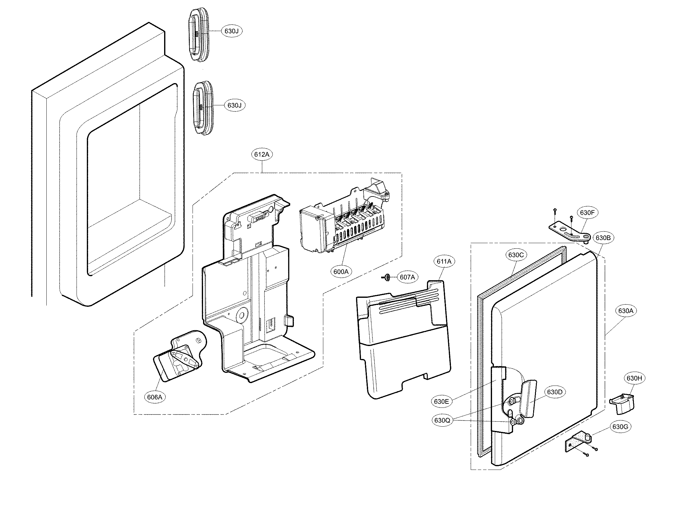 Ice maker parts
