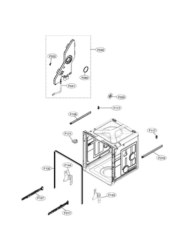 Tub assembly parts