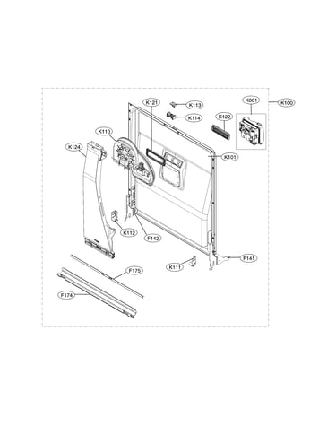 Door liner parts