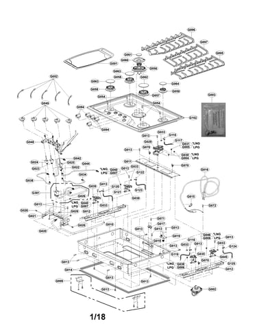 Exploded view parts