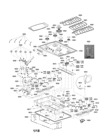 Exploded view parts