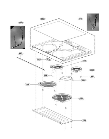 Cooktop parts