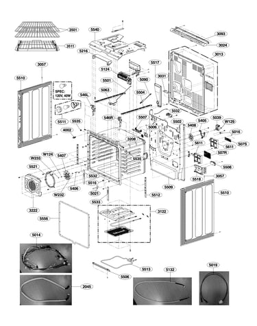 Cavity parts
