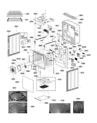 Cavity parts