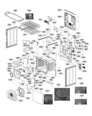 Cavity parts