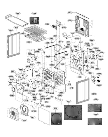 Cavity parts