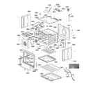 LG LSWD309BD/00 lower cavity parts diagram