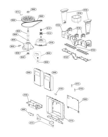 Exploded view parts