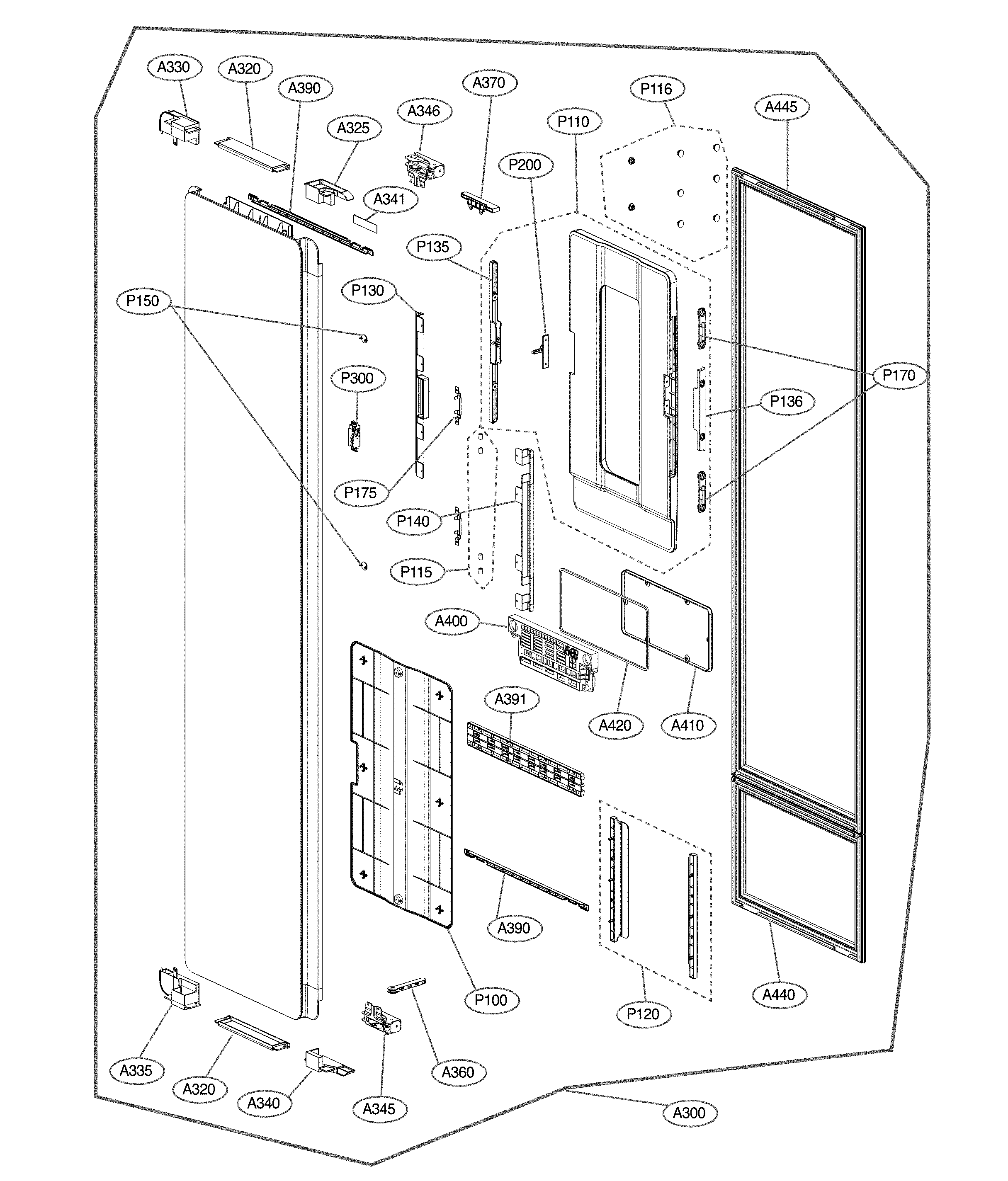 Exploded view parts