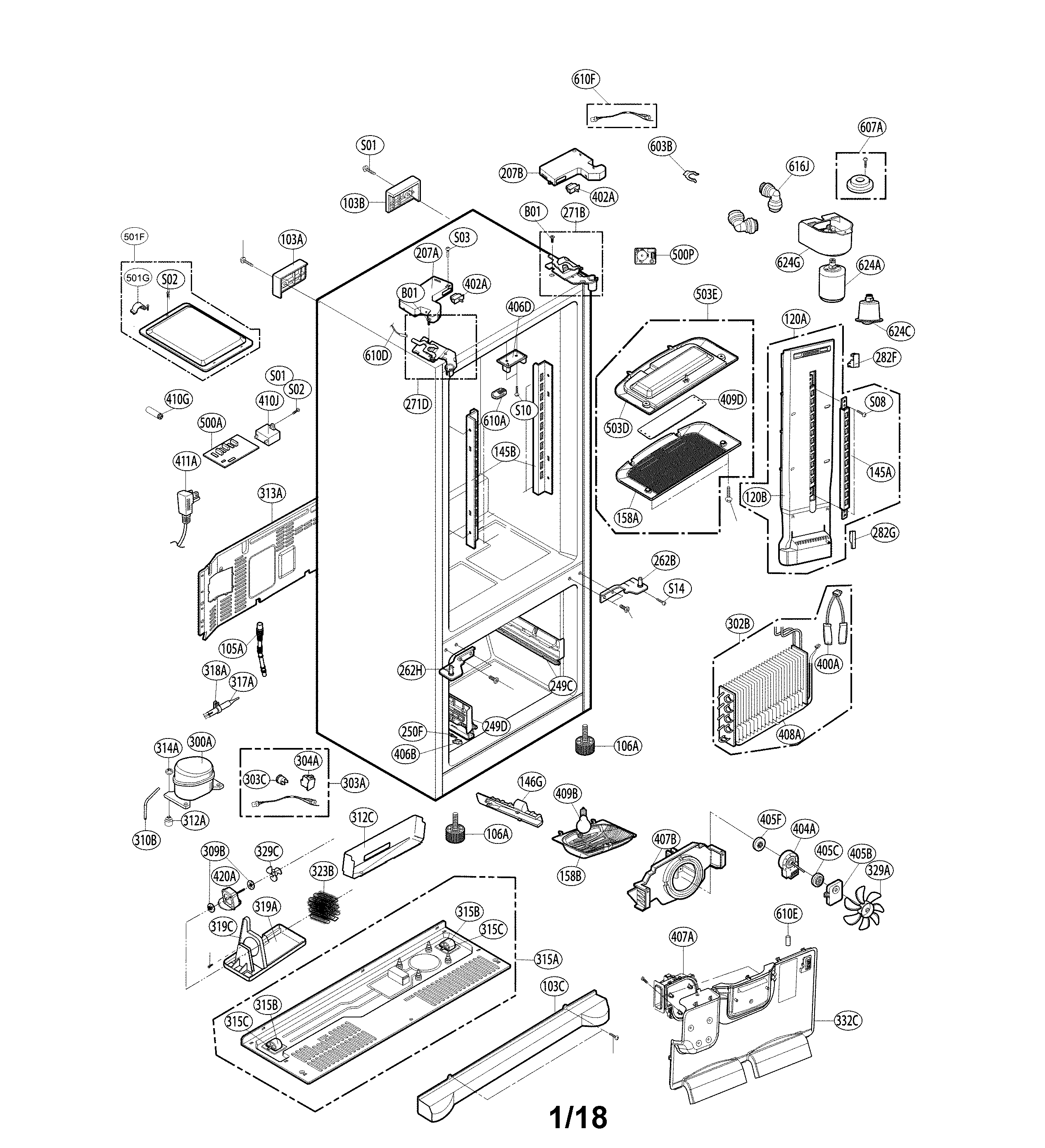 CASE PARTS