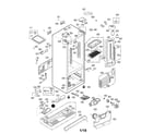LG LFX25974SB/02 case parts diagram