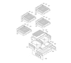 LG LFX25974SB/02 refrigerator parts diagram