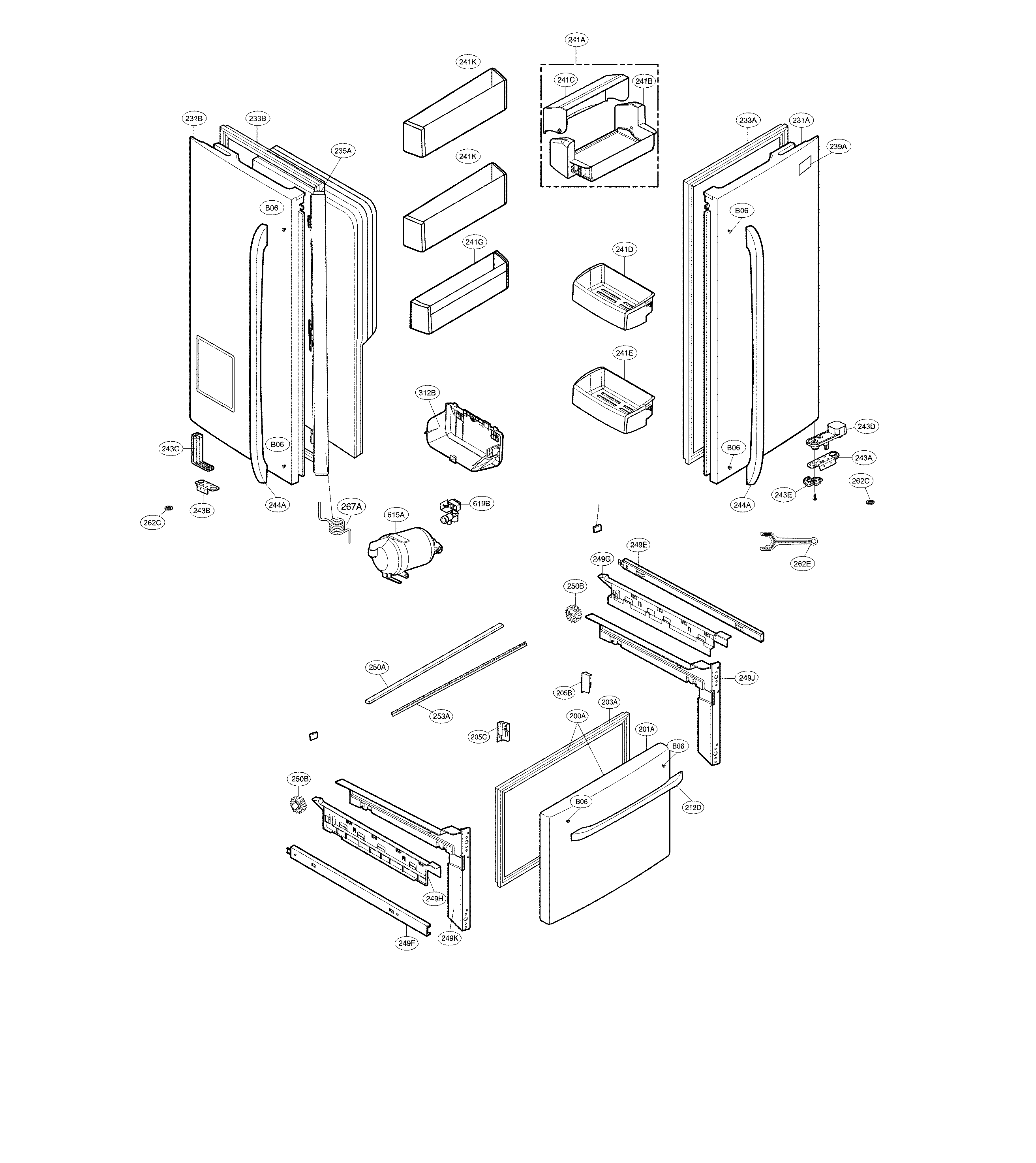 Door parts