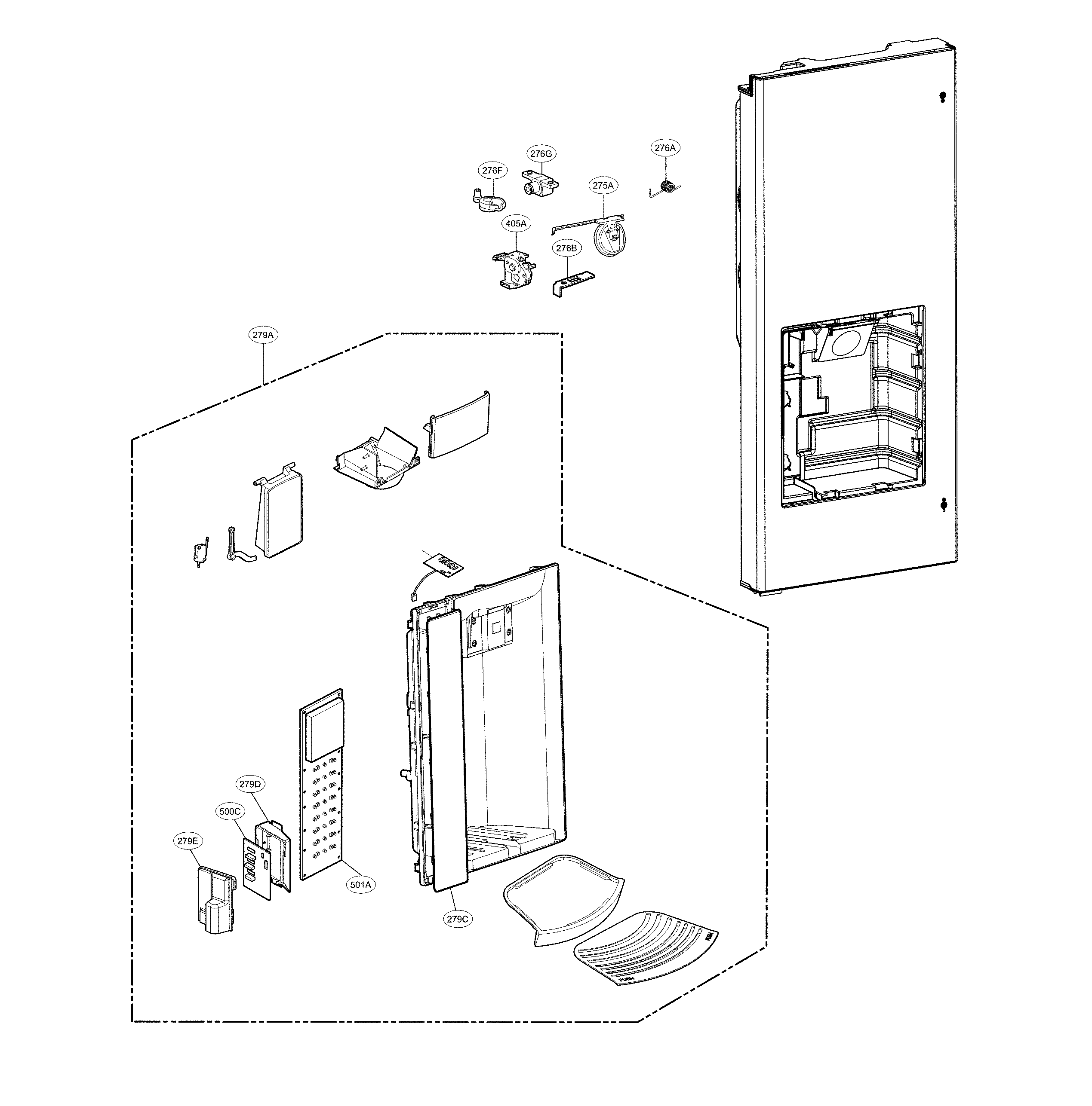 Dispenser parts