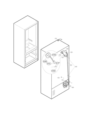 Valve and water parts