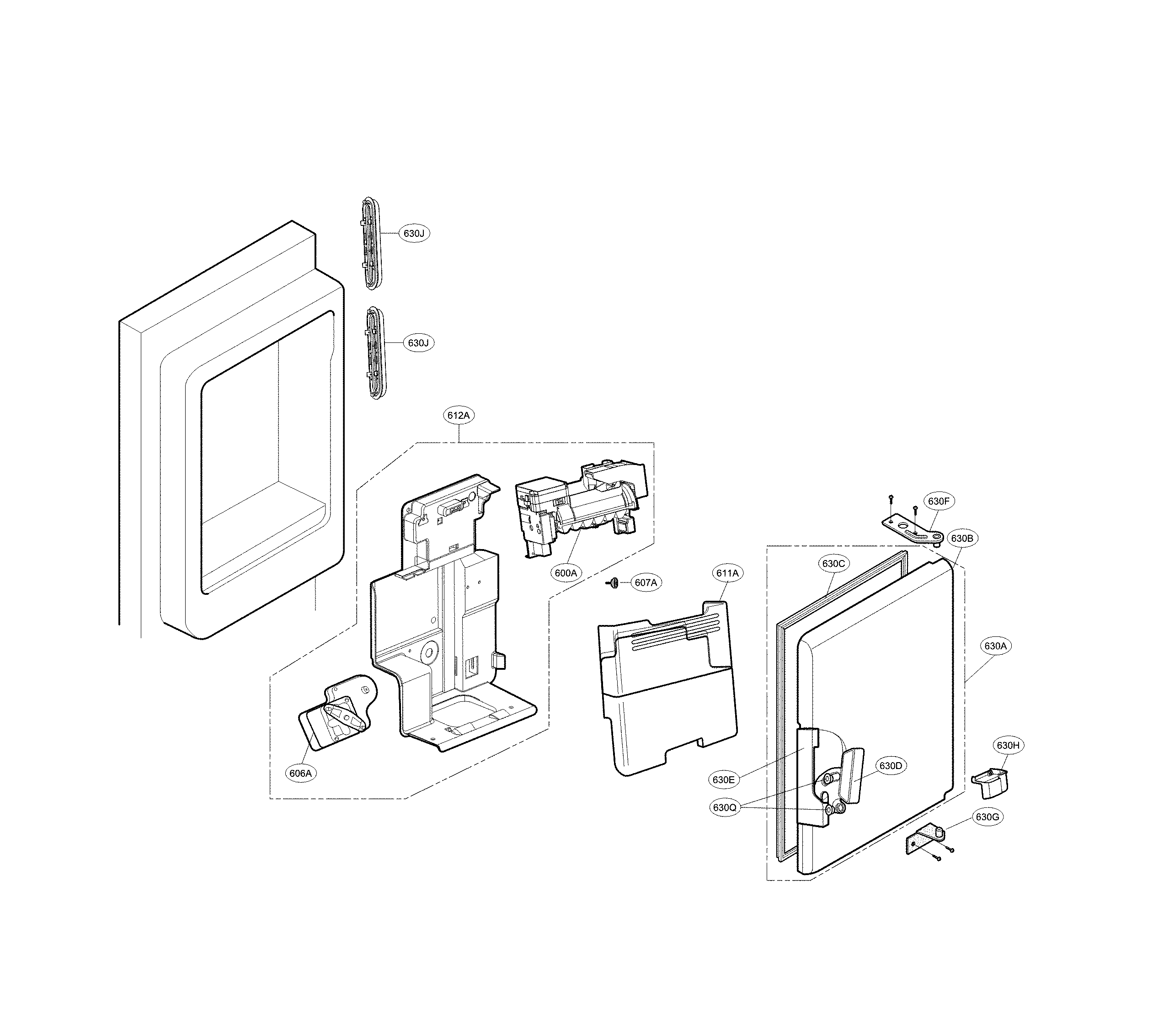 Ice maker parts