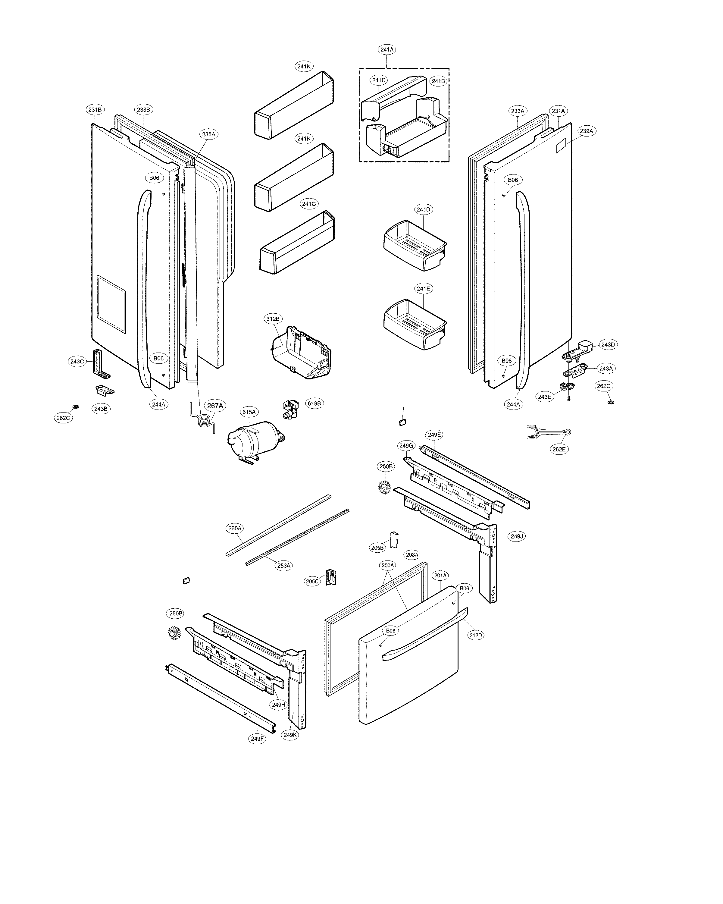 Door parts